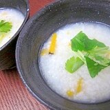 ちらし寿司の残った酢飯で☆　「かぼちゃ粥」